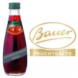 Bauer Sauerkirsch 50% 24x0,2l Kasten Glas 