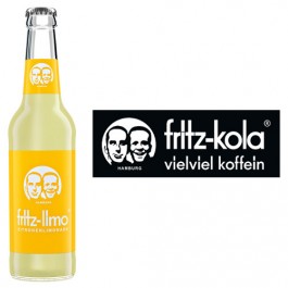 Fritz-Limo Zitronenlimonade 24x0,33l Kasten Glas