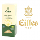 Eilles Tee Bio & Fairtrade Green Tea Lemon-Ginger 2x25 Teebeutel, einzeln verpackt